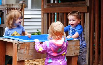 Preschool children [AP Photo/Elaine Thompson]. image link to story