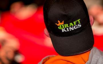 Ballcap with DraftKings logo. image link to story