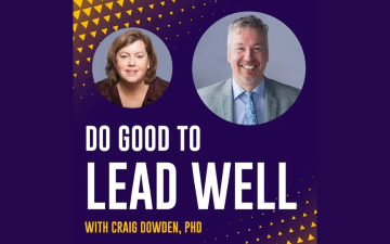 Do Good to Lead Well Podcast featuring Ann Skeet in conversation with Craig Dowden image link to story