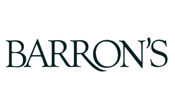 Barrons White Logo image link to story