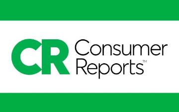 Consumer Reports logo with green CR and black Consumer Reports text on white background. image link to story