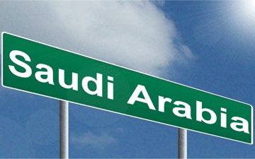 Saudi Arabia sign