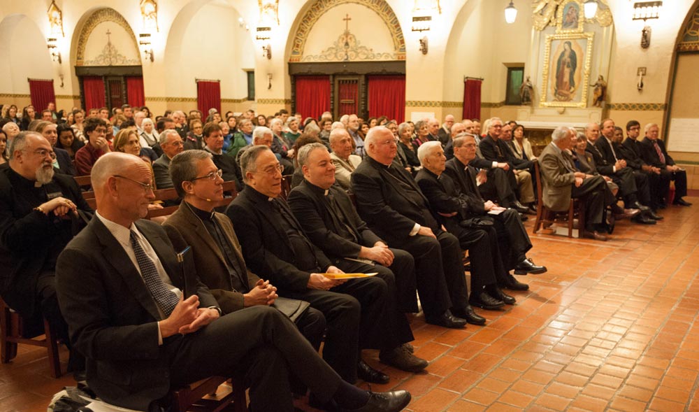 Mass at the Mission Santa Clara