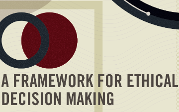 Framework for Ethical Thinking image link to story