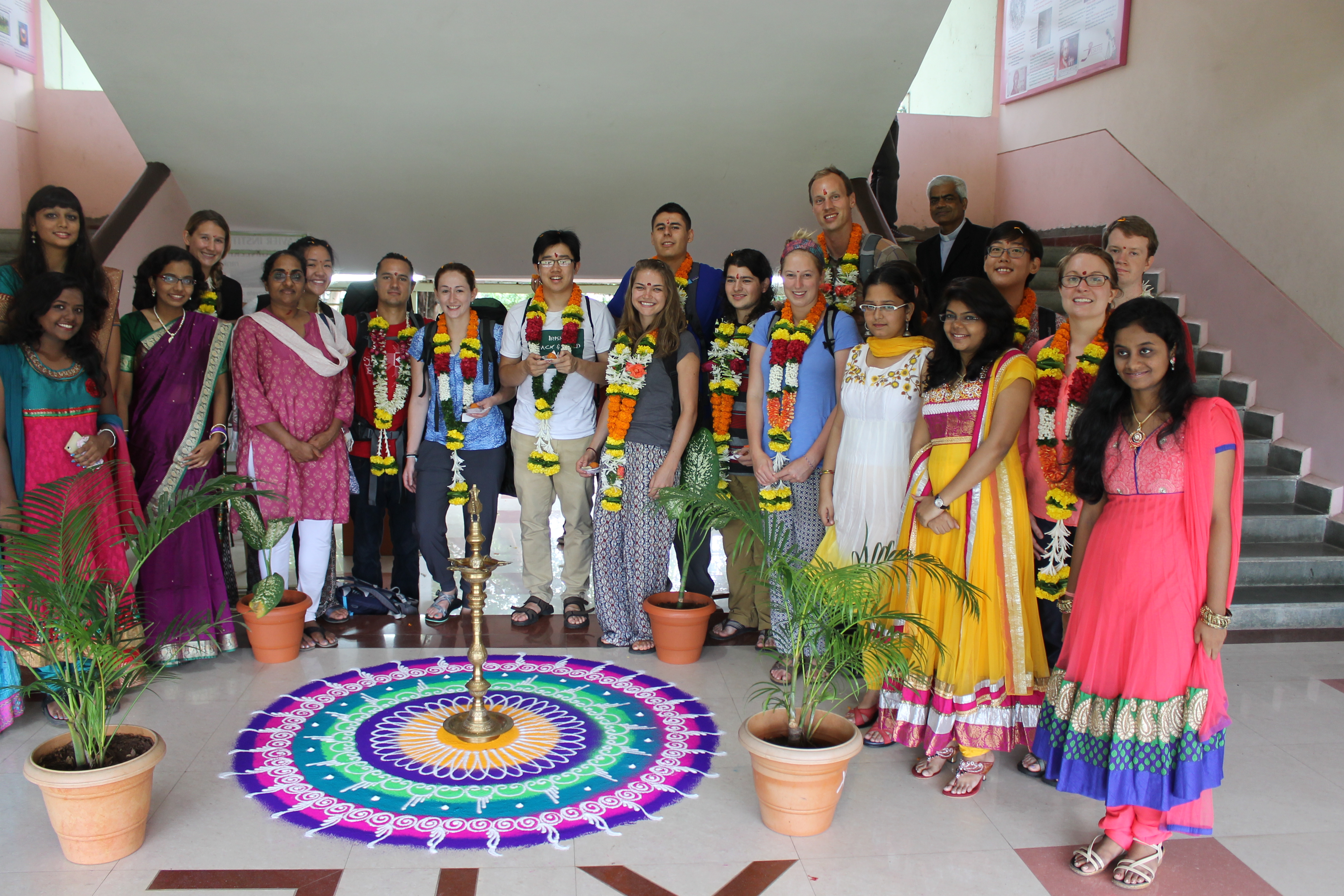 Group picture of the India Immersion image link to story