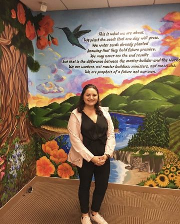 Yesenia Magdaleno-Solis Library Mural
