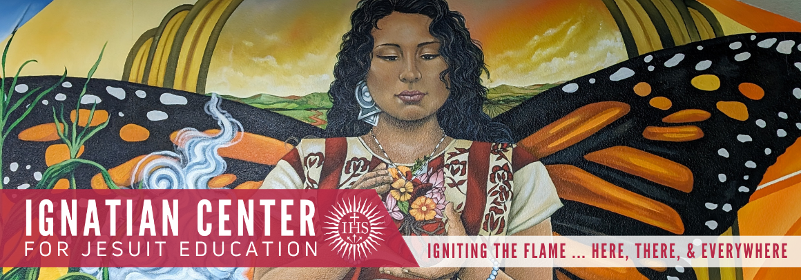 Ignatian Center Newsletter Banner Thriving Neighbors Mural