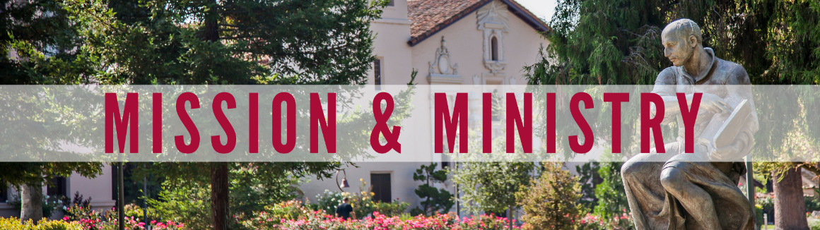 Red text Mission and Ministry