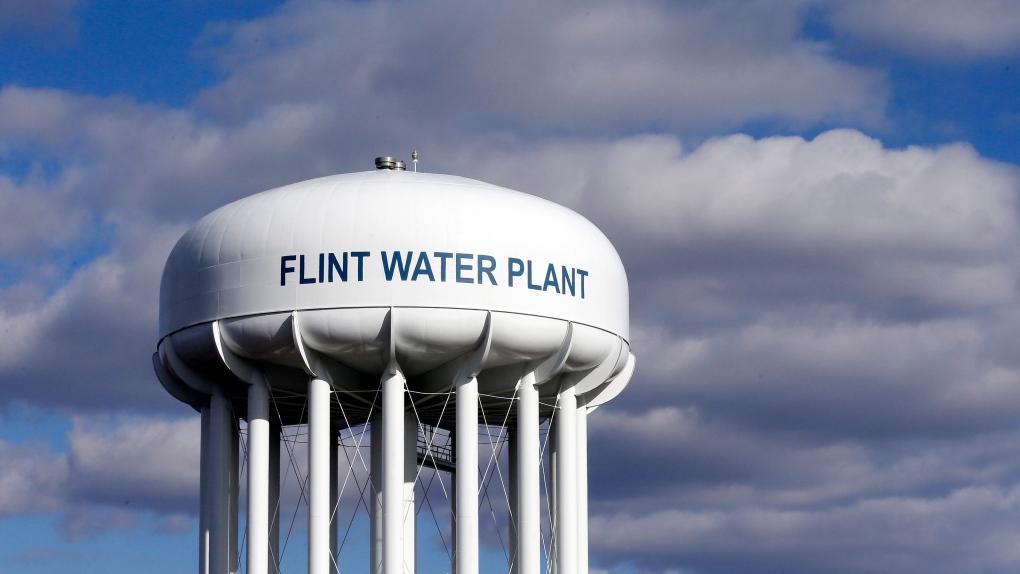 Flint Michigan Water Tower
