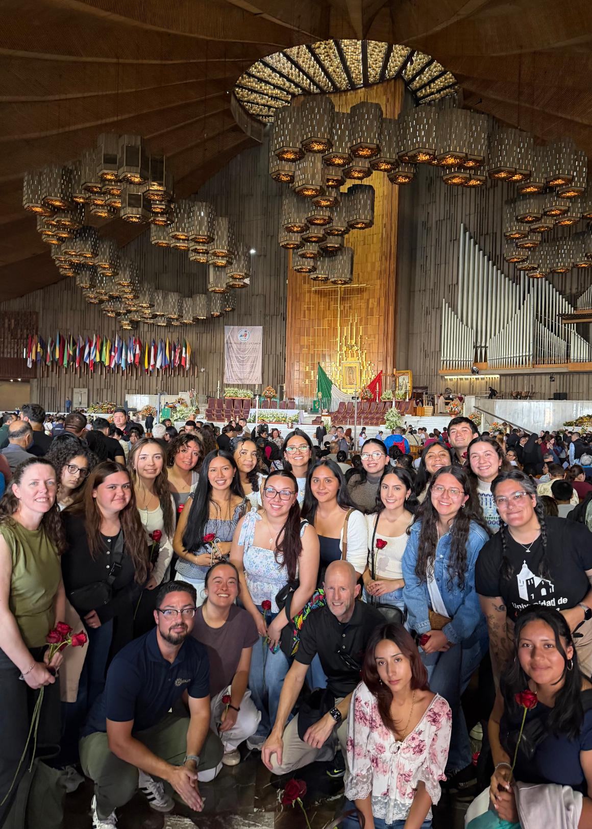 Basilica of our lady of guadalupe after mass