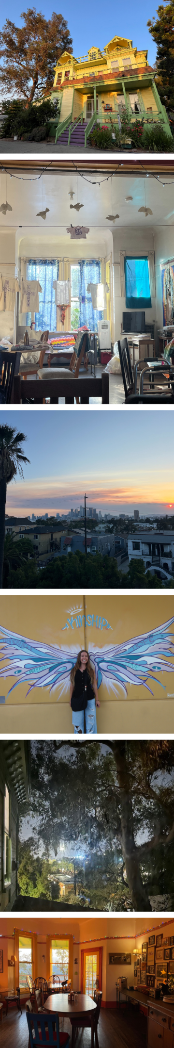 Los Angeles Catholic Workers stacked images