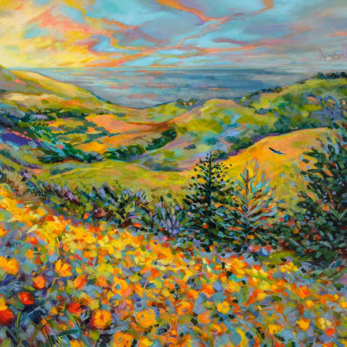 SQUARE Jen Norton, Novato Sunrise, 2020