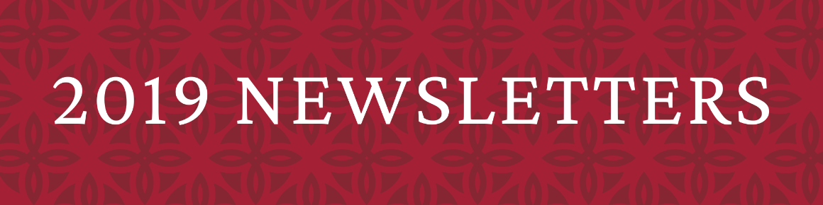 2019 Newsletters