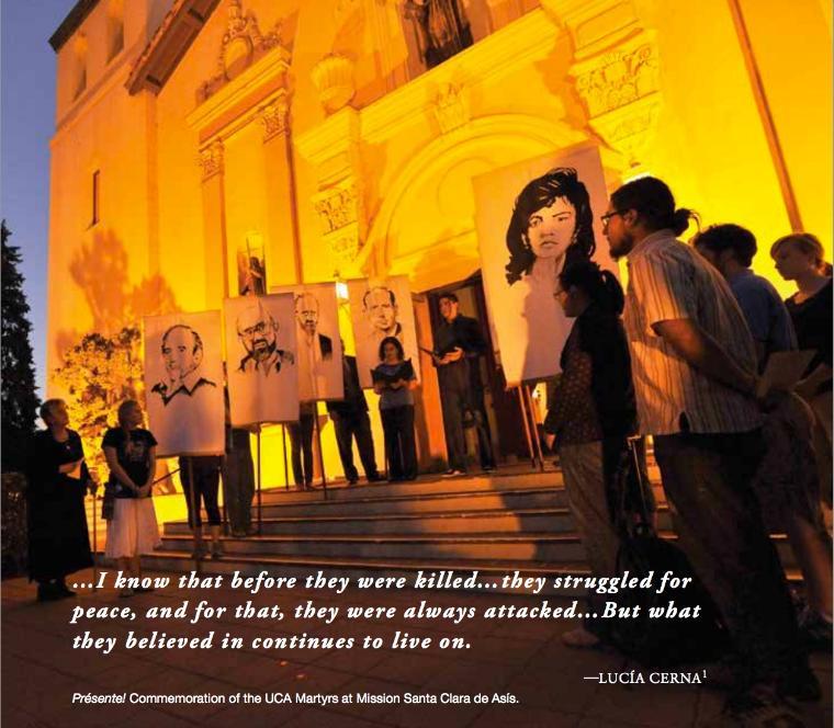 A line of people, a quote, and The Armor of Light title.