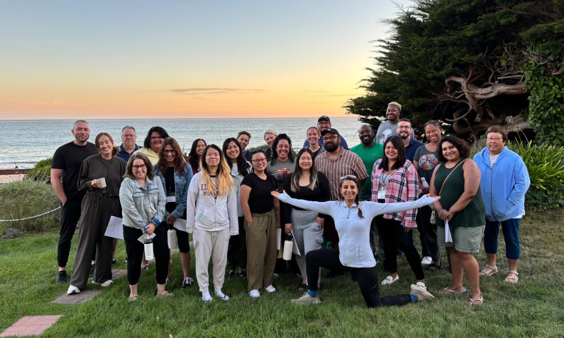 Participants at the Embodying Spiritual Practice Retreat Summer 2025
