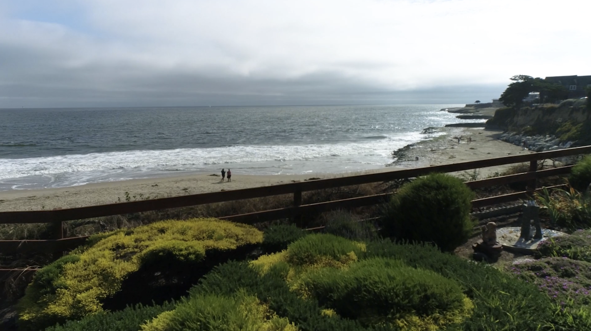 Villa Maria Retreat Center view from retreat garden grounds looking towards water