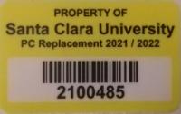 20212022 PC Replacement Program CPU Asset Tag