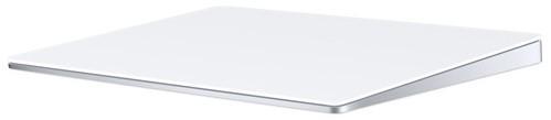 An image of an Apple Magic Trackpad 2 in silver color.
