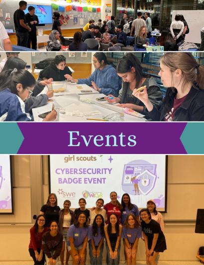 WiCyS group event photos from 2024 - 2025.