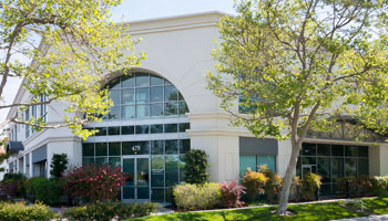 Exterior view of SCU's finance office building 