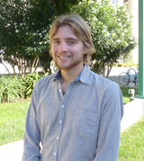 A person smiling outdoors, titled 'Blair Libby'.
