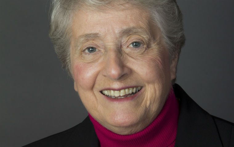 closeup headshot of Sr. Sandra Schneiders