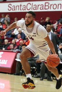 Keshawn Justice '22 in action at SJSU game.
