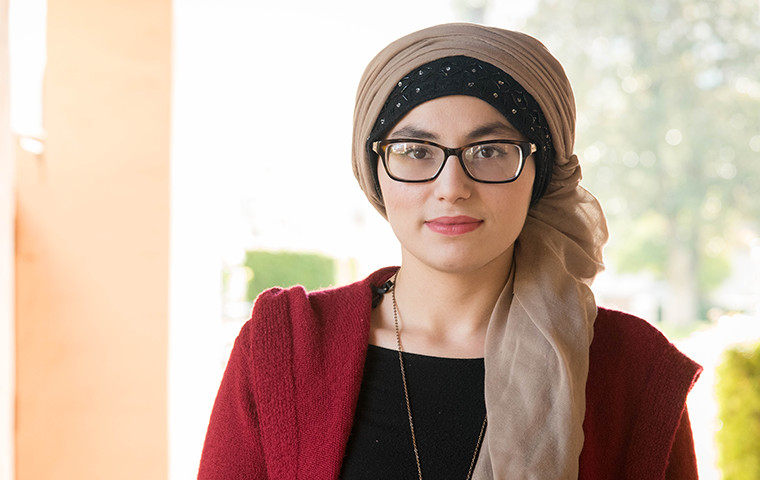 Iaisha Sadat is a LEAD Scholar and member of the JED Campus Program Committee. Photo by Charles Barry.