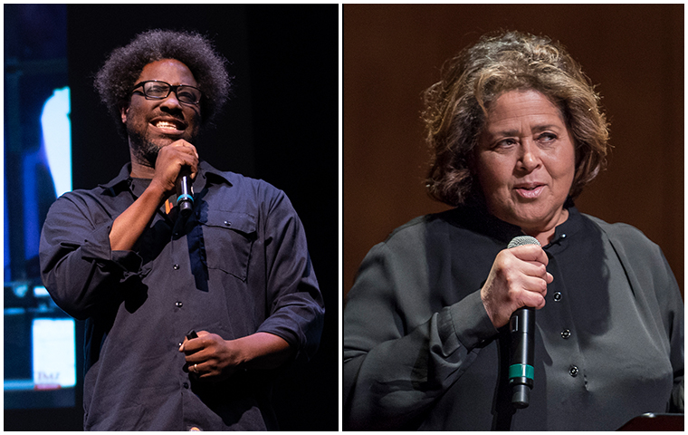W. Kamau Bell and Anna Deavere Smith