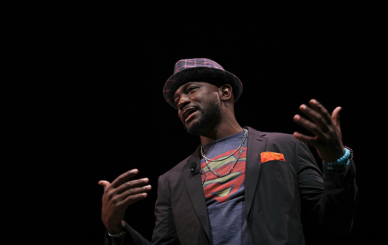 Taye Diggs performs at Mayer Theatre image link to story