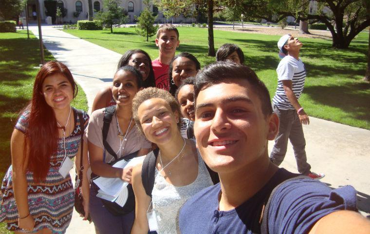 Students from the LEAD Scholars program during LEAD week  image link to story