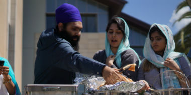 Langar event Apr. 20, students serving
