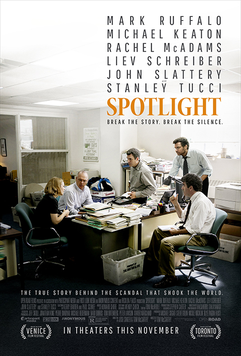 Poster from the movie Spotlight