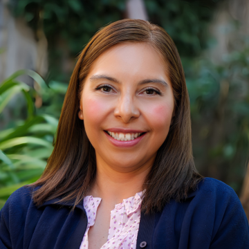 Rosaura Estrada smiling at the camera