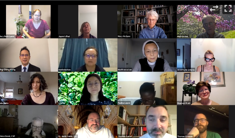 Virtual meeting with multiple participants titled 'MA and MTS Presentations'.