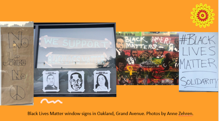 Store Front Windows on Grand Avenue, Oakland, CA
