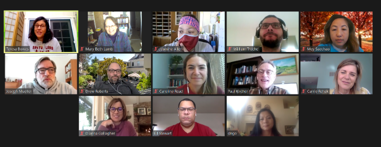 JST Staff gather to welcome William Troche