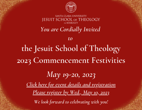 Commencement Festivities Invite