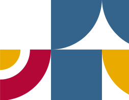 Geometric shapes in colors 