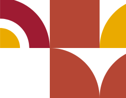 Geometric shapes in colors 