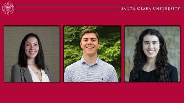 Three people featured for 