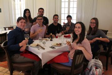 CAAP Students enjoying the summer party