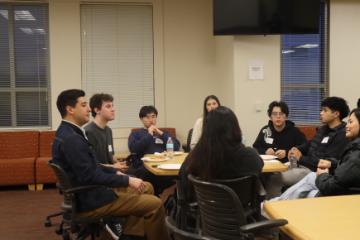 Meet Alumni 2025 Ryan Chew with students