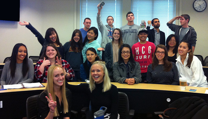 Accounting class photo