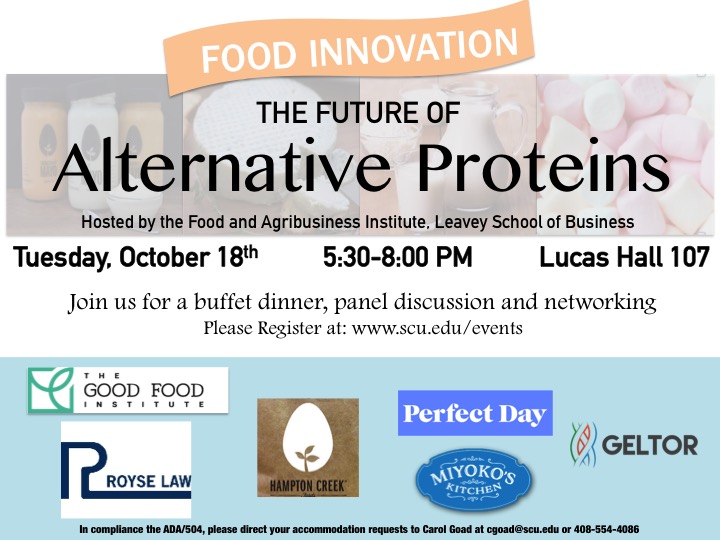 Alt. Proteins part 1 event flyer image link to story
