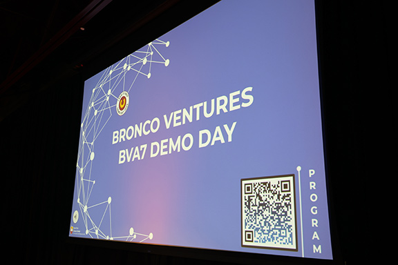 Demo Day presentation welcome slide