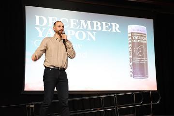 Ian McCluskey presents at Demo Day 2025