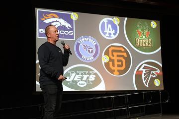 Jamie Zimmerman presents at Demo Day 2025