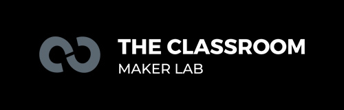 The Classroom Maker Lab Logo White Thumbnail
