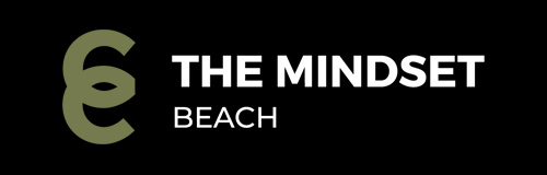 The Mindset Beach Logo White Thumbnail